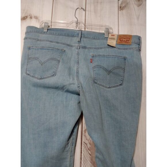 Levi's Jeans Ladies 24W Straight Mid Rise - Picture 4 of 7